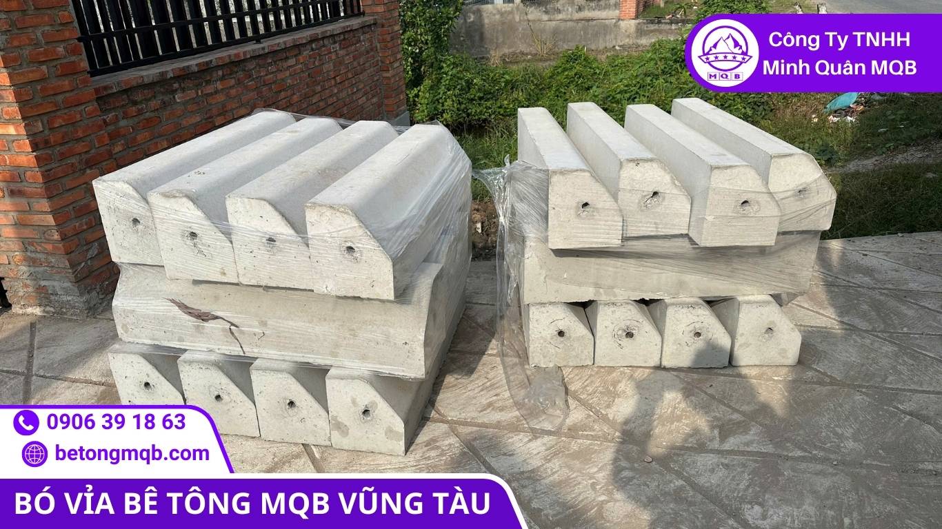 giao hàng bó vỉa bê tông Vũng Tàu kiểm đếm theo kiện và lập biên bản bàn giao