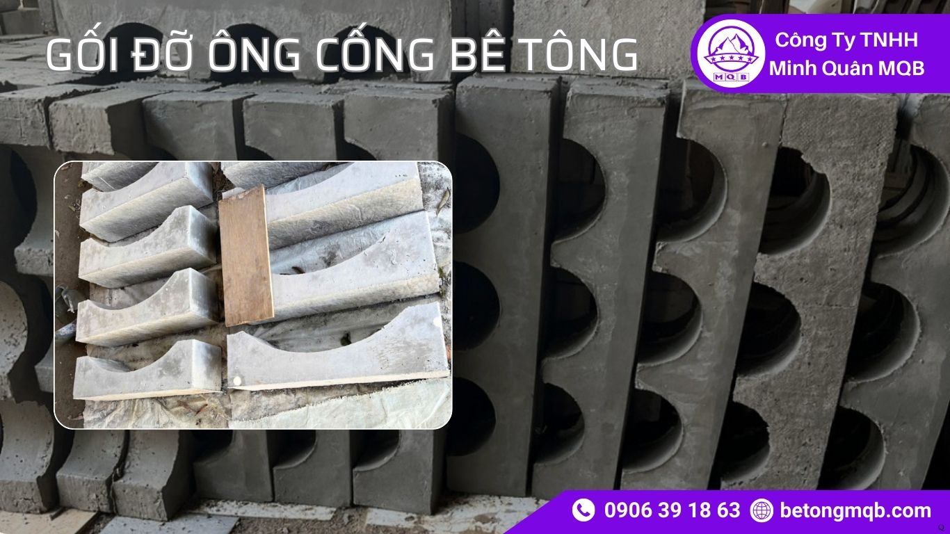 Xu hướng gối đỡ ống cống bê tông trong các dự án hạ tầng miền Nam 2026 | Bê Tông MQB 4 Xu hướng gối đỡ ống cống bê tông trong các dự án hạ tầng miền Nam 2026 MQB