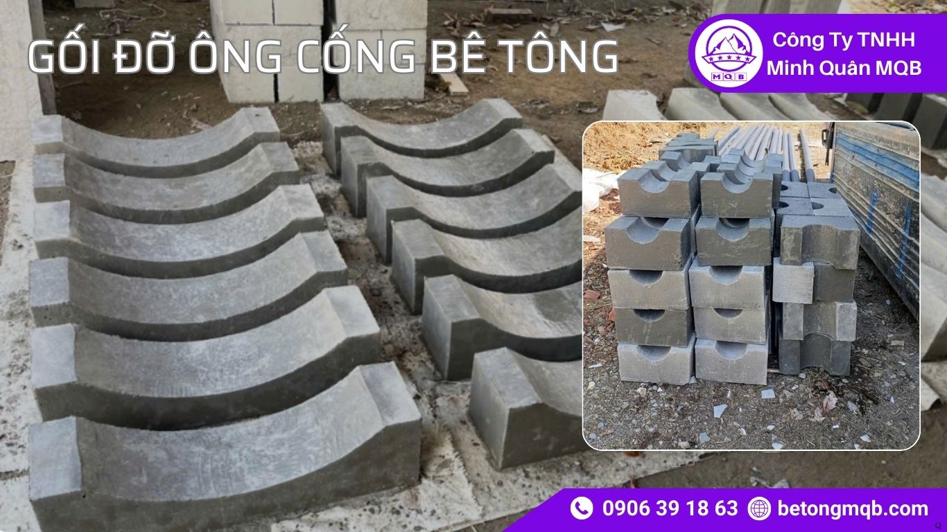 Xu hướng gối đỡ ống cống bê tông trong các dự án hạ tầng miền Nam 2026 | Bê Tông MQB 2 Xu hướng gối đỡ ống cống bê tông trong các dự án hạ tầng miền Nam 2026 | Bê Tông
