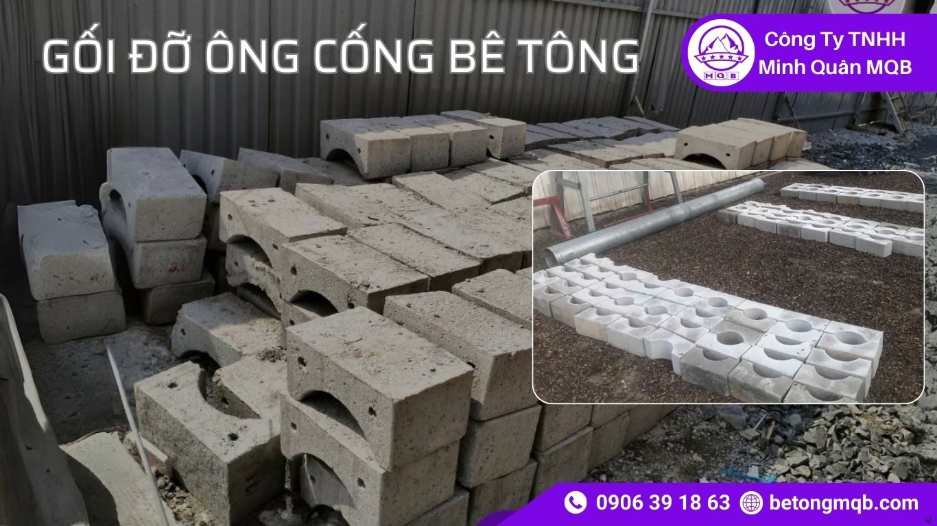 Xu hướng gối đỡ ống cống bê tông trong các dự án hạ tầng miền Nam 2026 | Bê Tông MQB 1 Xu hướng gối đỡ ống cống bê tông trong các dự án hạ tầng miền Nam 2026 | Bê Tông MQB