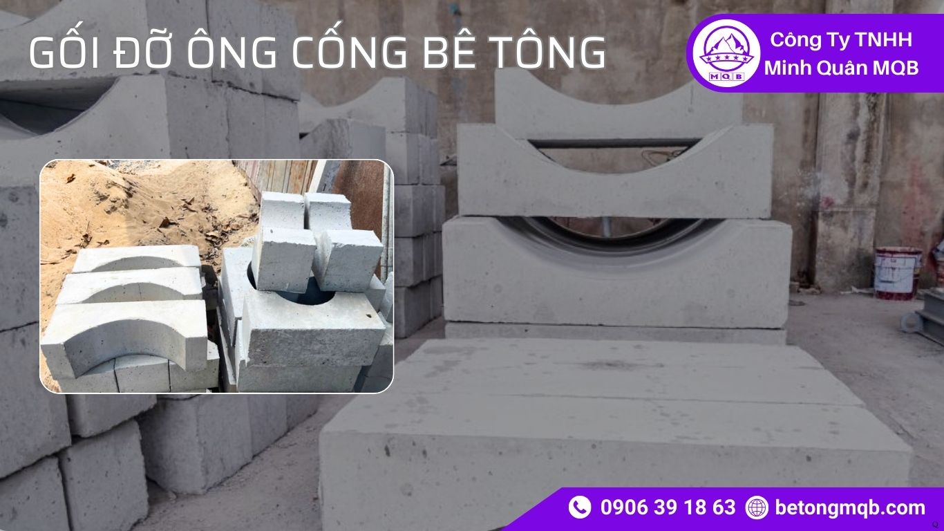 Tiêu chuẩn bảo dưỡng gối đỡ ống cống bê tông đạt cường độ 28 ngày 