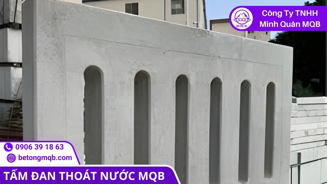 tấm đan thoát nước chống ngập trong hạ tầng thoát nước bền vững