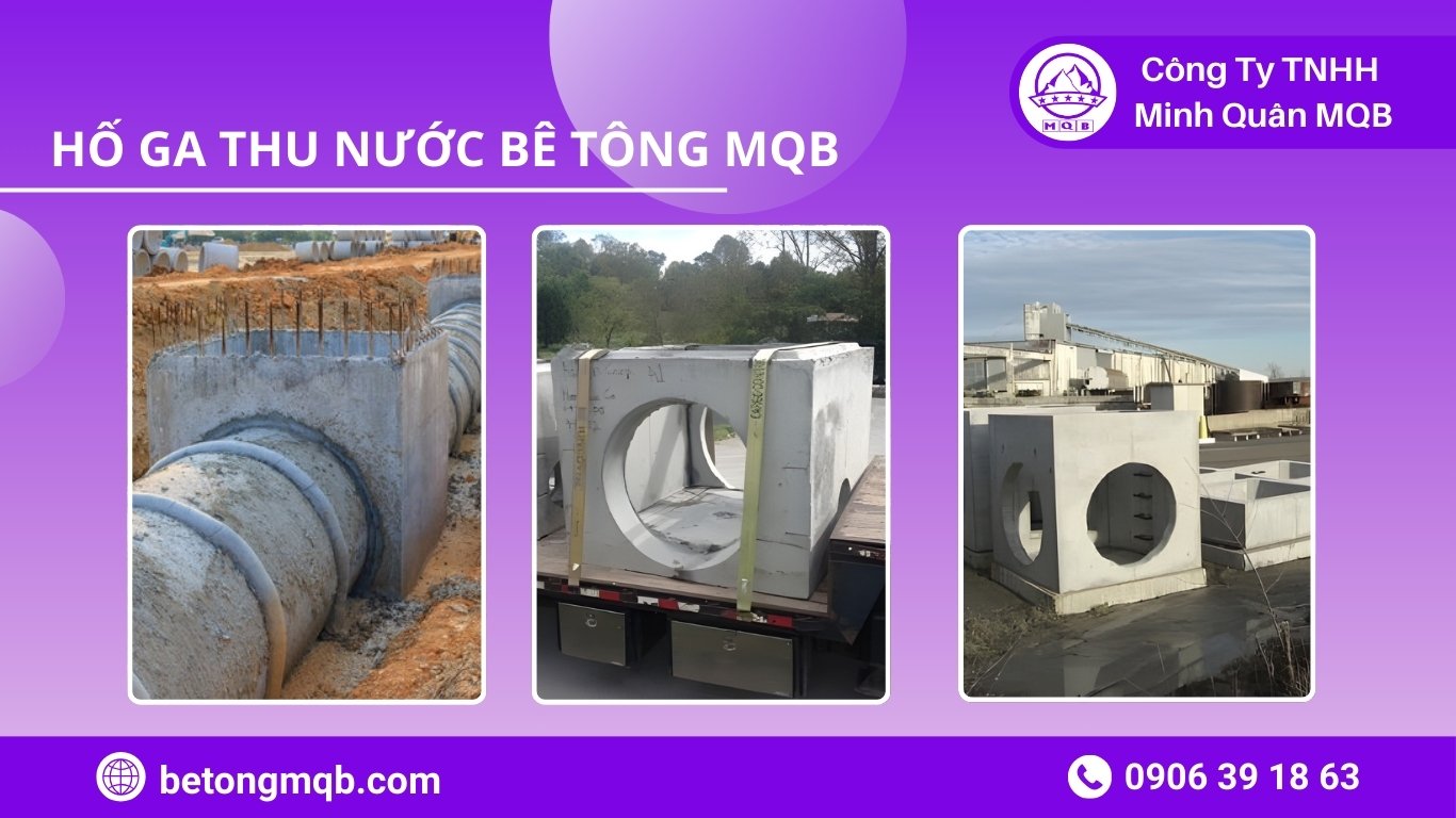 hố ga đúc sẵn nghiệm thu cao độ nắp và hoàn trả mặt đường đúng lớp