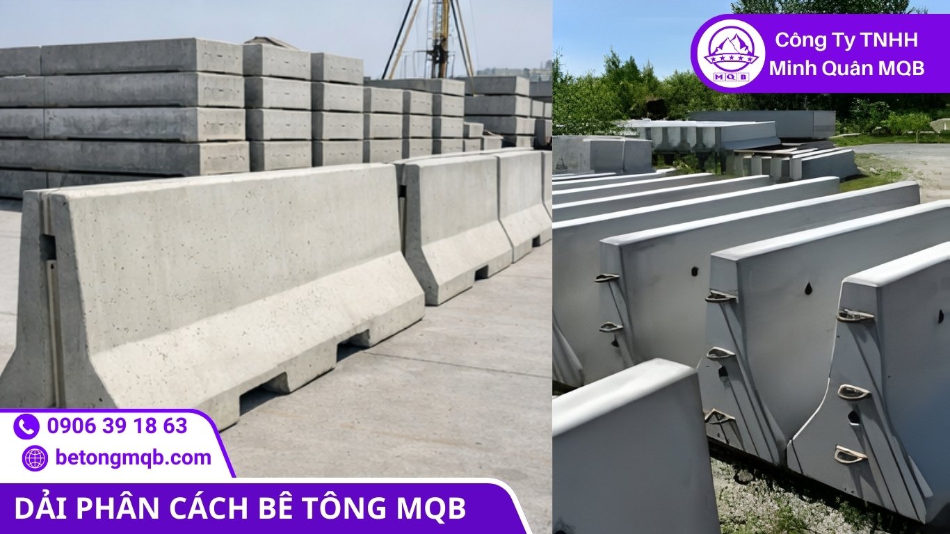 Hồ sơ theo lô - quy chuẩn dải phân cách bê tông