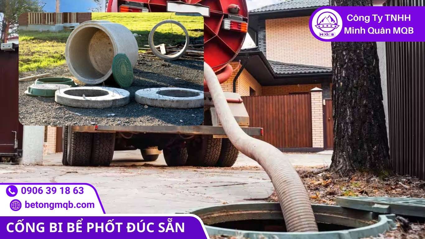 Kiểm tra hố ga để ngăn tắc đường ống trong kế hoạch hút bùn bể phốt định kỳ