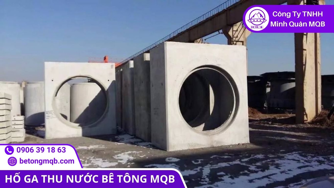 7 Bước Chọn Kích Thước Hố Thu Nước Chuẩn | Bê Tông MQB 3 kích thước hố thu nước bảng quy cách tham khảo theo cấp tuyến