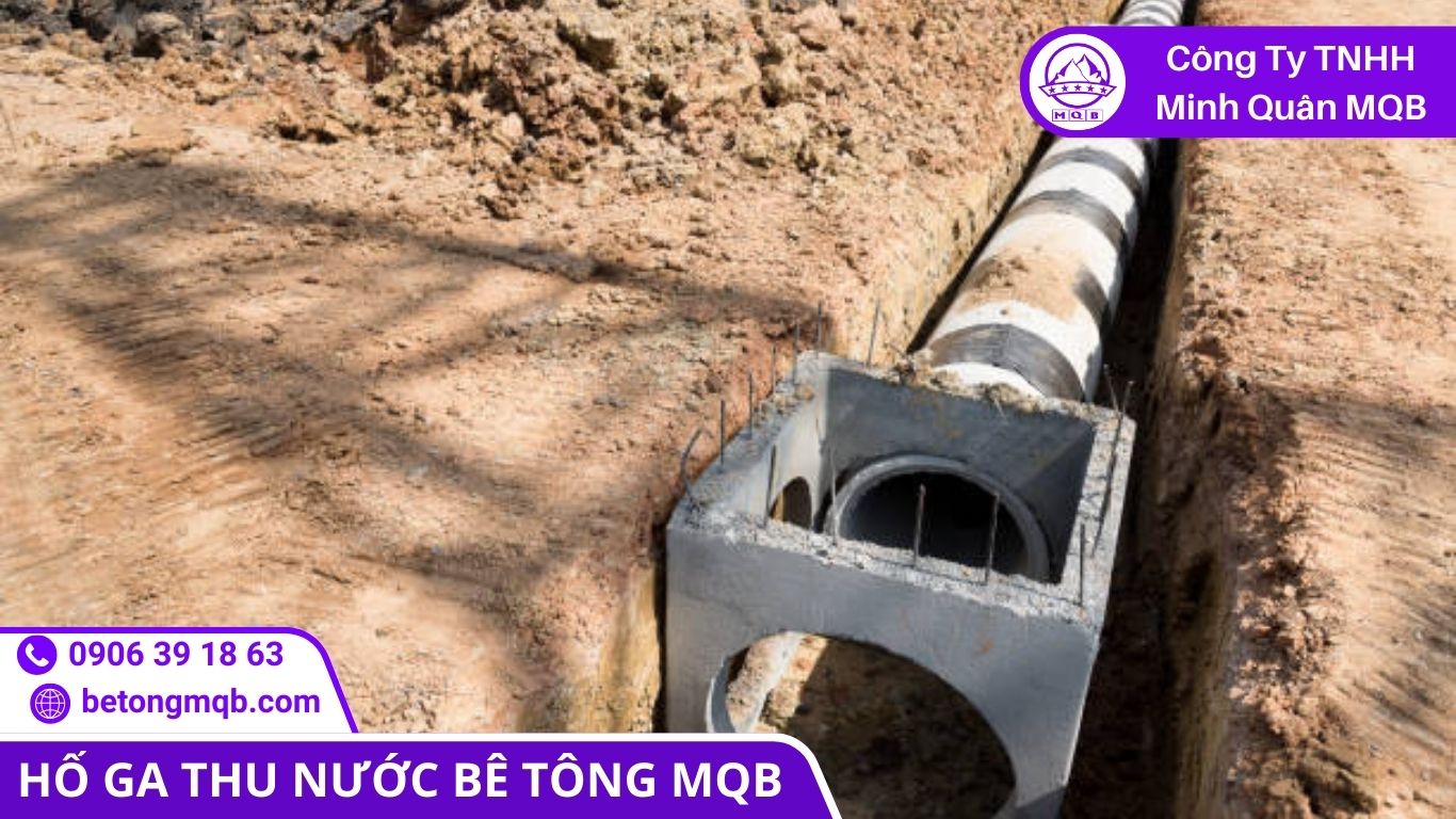 7 Kích Thước Hố Ga Thu Nước Theo Lưu Lượng | Bê Tông MQB 2 kích thước hố ga thu nước với checklist 7 tiêu chí chọn theo lưu lượng