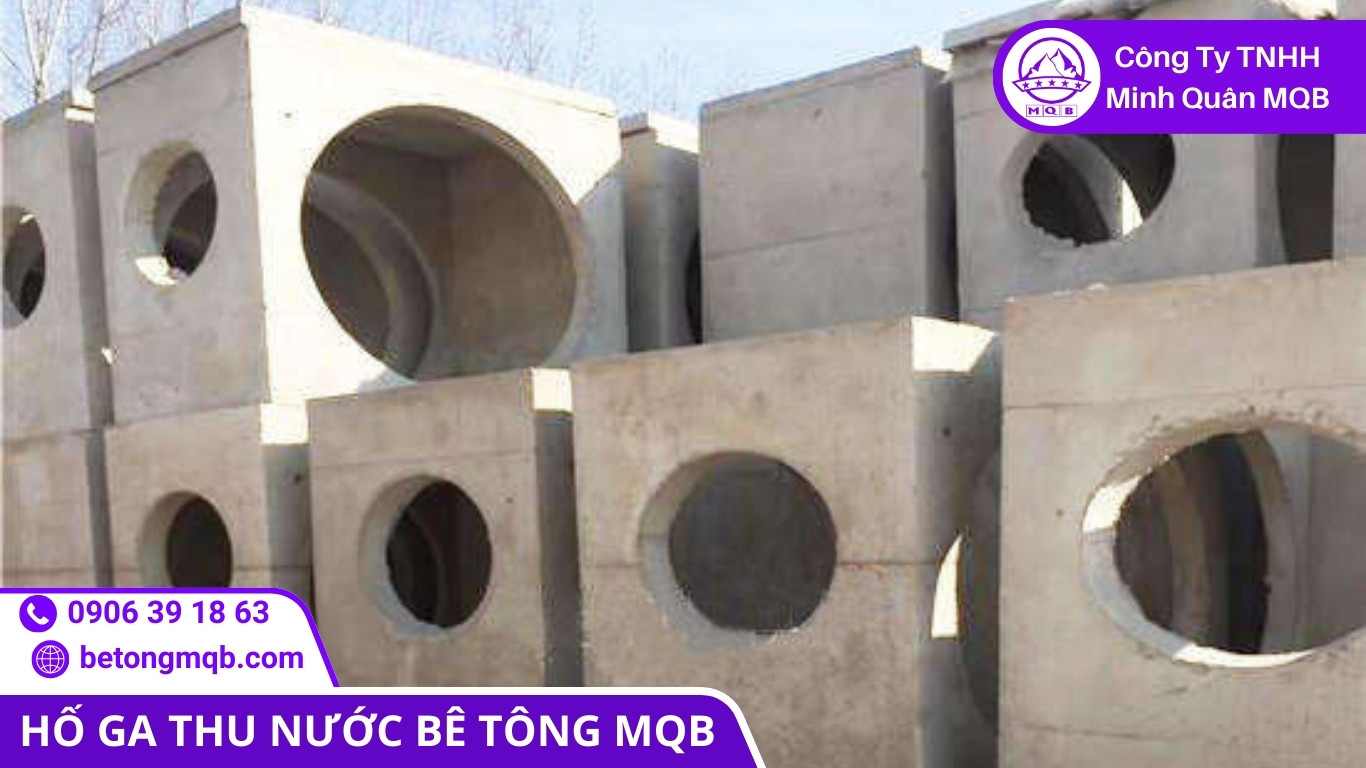 7 Kích Thước Hố Ga Thu Nước Theo Lưu Lượng | Bê Tông MQB 3 kích thước hố ga thu nước và lựa chọn nắp hố ga bằng bê tông theo tải trọng