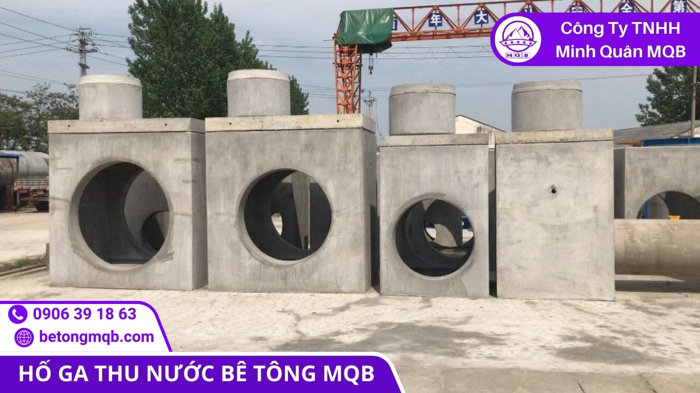 7 Bước Chọn Kích Thước Hố Thu Nước Chuẩn | Bê Tông MQB 1 kích thước hố thu nước theo lưu lượng và mặt cắt đường đô thị