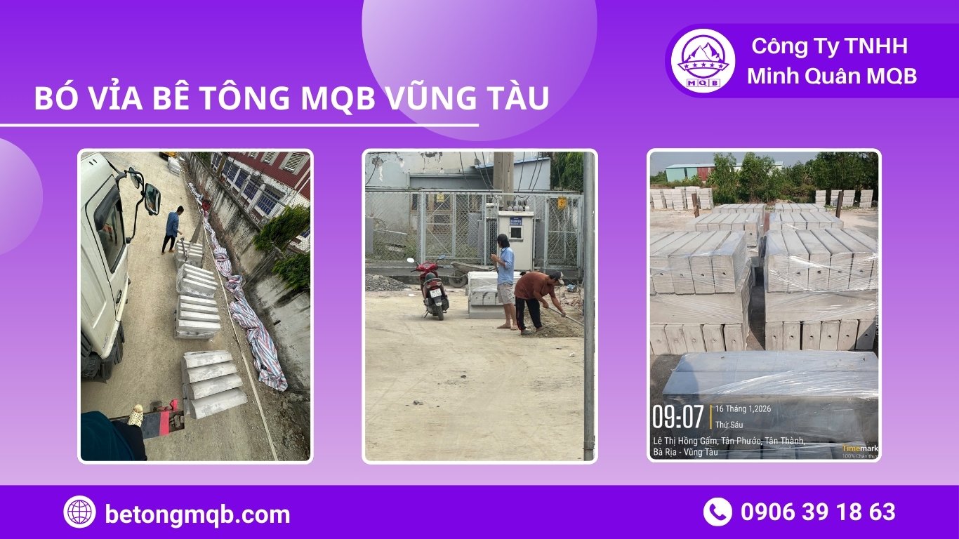 9 Cách Chốt Lead Time Bó Vỉa Bê Tông Cho Công Trình Hạ Tầng | Bê Tông MQB 4 lead time bó vỉa bê tông cho công trình hạ tầng được tối ưu bằng giao theo đợt và bàn giao theo lô kiện