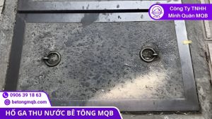 nắp hố ga bằng bê tông lựa chọn theo tải trọng và vị trí lắp đặt