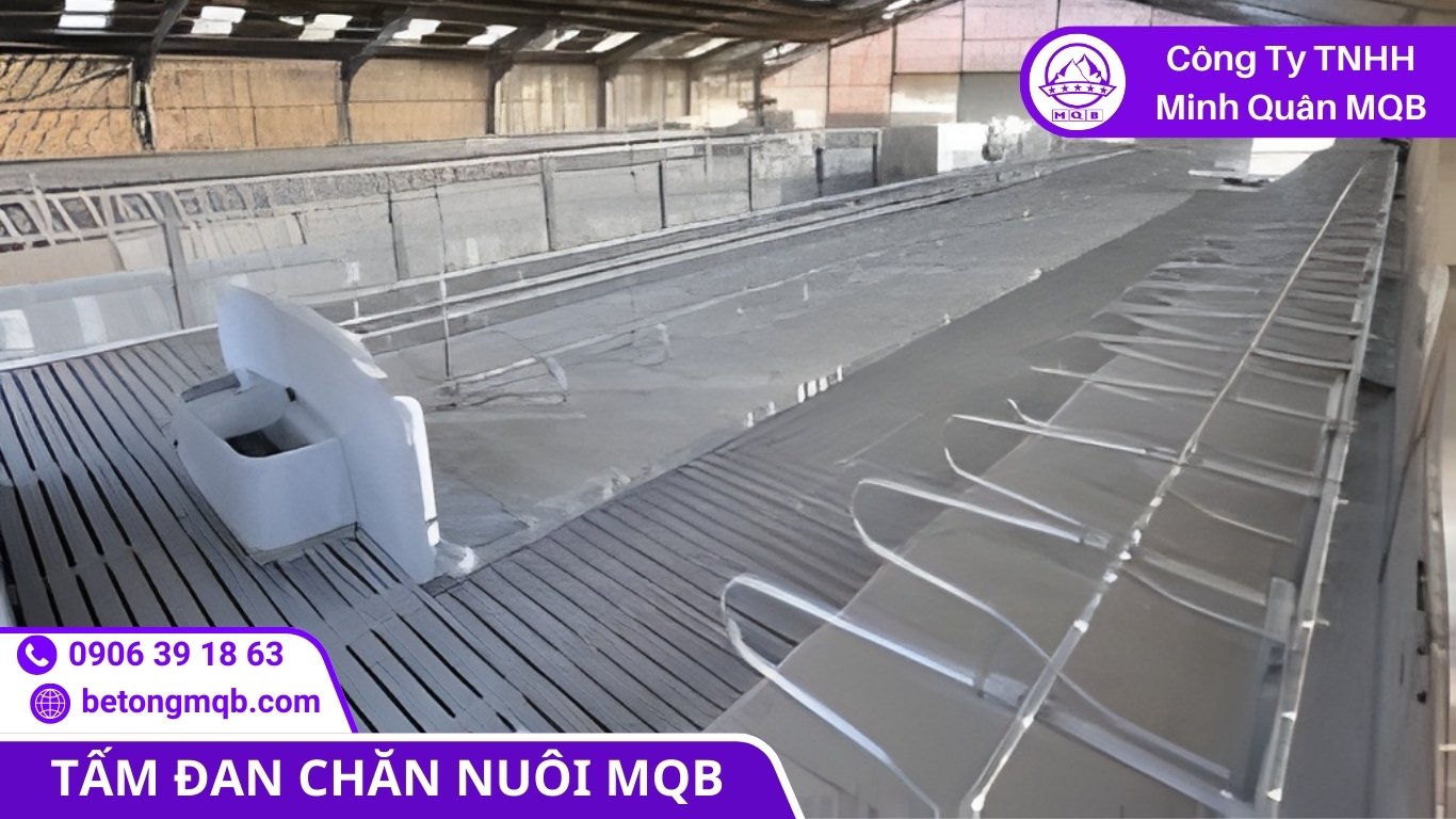 Khe thoát của tấm đan chăn nuôi heo bò theo yêu cầu kỹ thuật