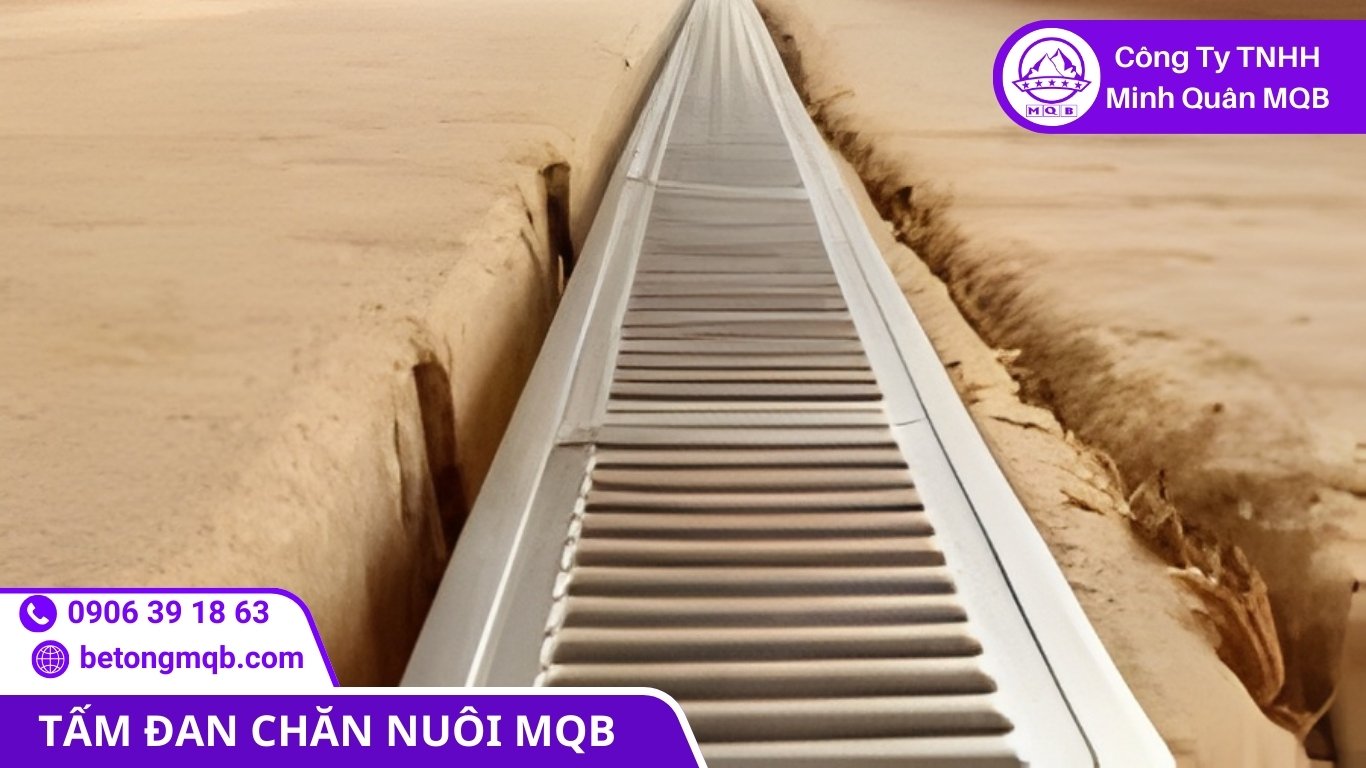 Tấm đan cho chuồng trại chăn nuôi mới