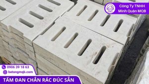 Tấm đan chắn rác khu dân cư giúp duy trì lưu lượng thoát nước
