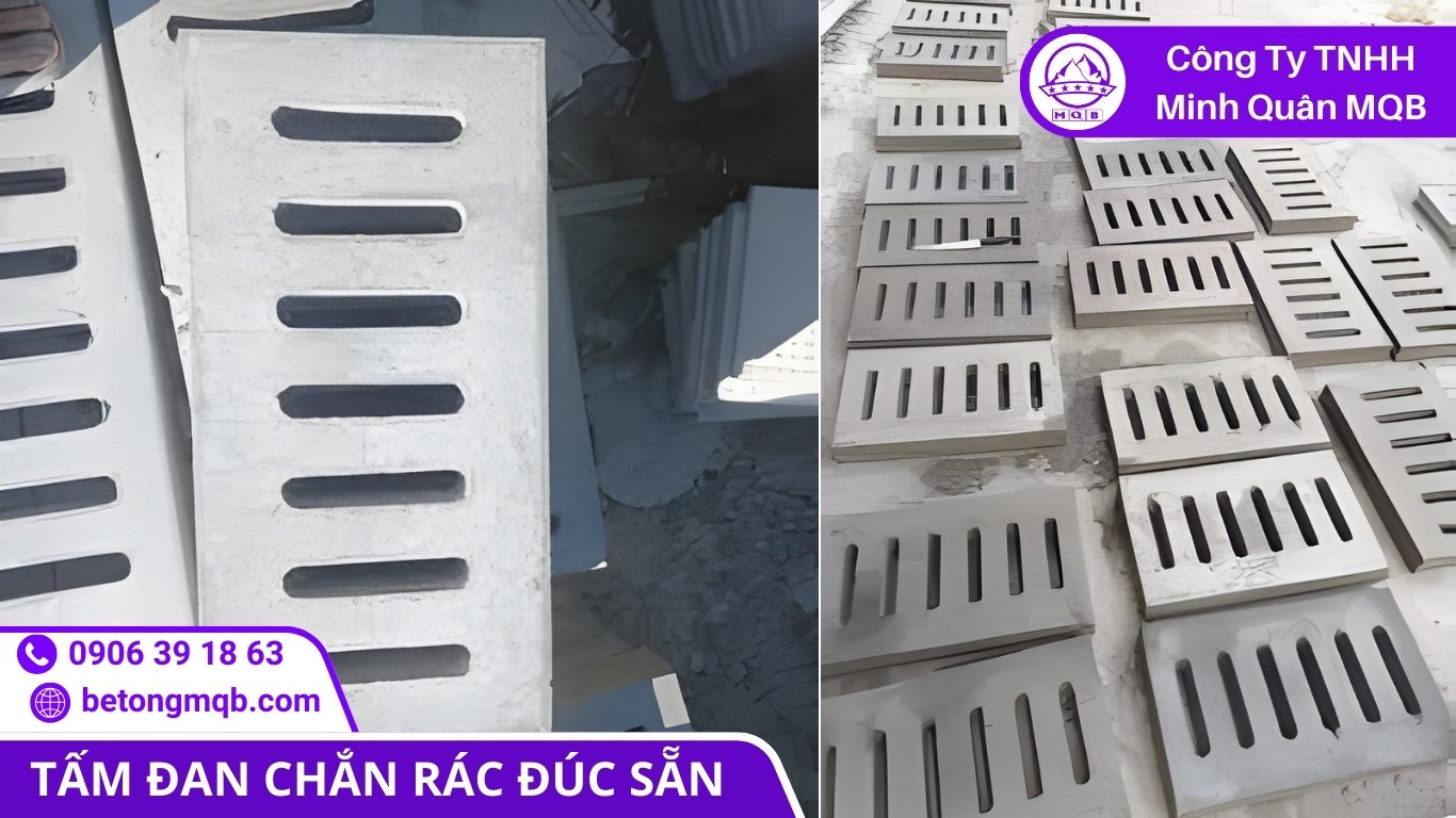 Vận hành hệ thống thoát nước bị động do tấm đan chắn rác kém hiệu quả