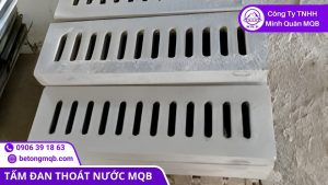 tấm đan thoát nước chống ngập trong quy hoạch đô thị 2026