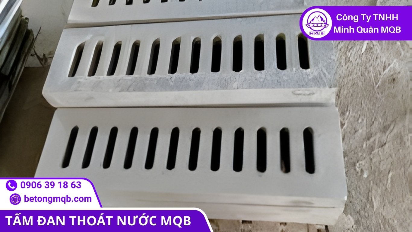 tấm đan thoát nước chống ngập trong quy hoạch đô thị 2026