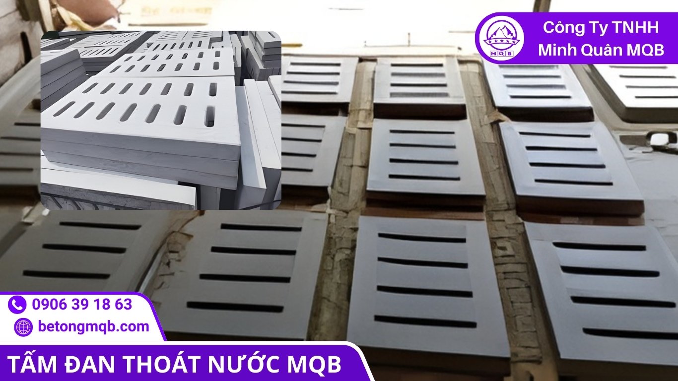 tấm đan thoát nước miền Nam trong điều kiện mưa lớn