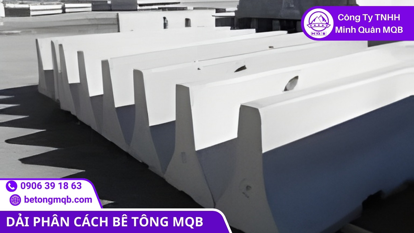 10 Bước Thi Công Dải Phân Cách Bê Tông Chuẩn | Bê Tông MQB 3 Thi công dải phân cách bê tông kiểm soát khe nối