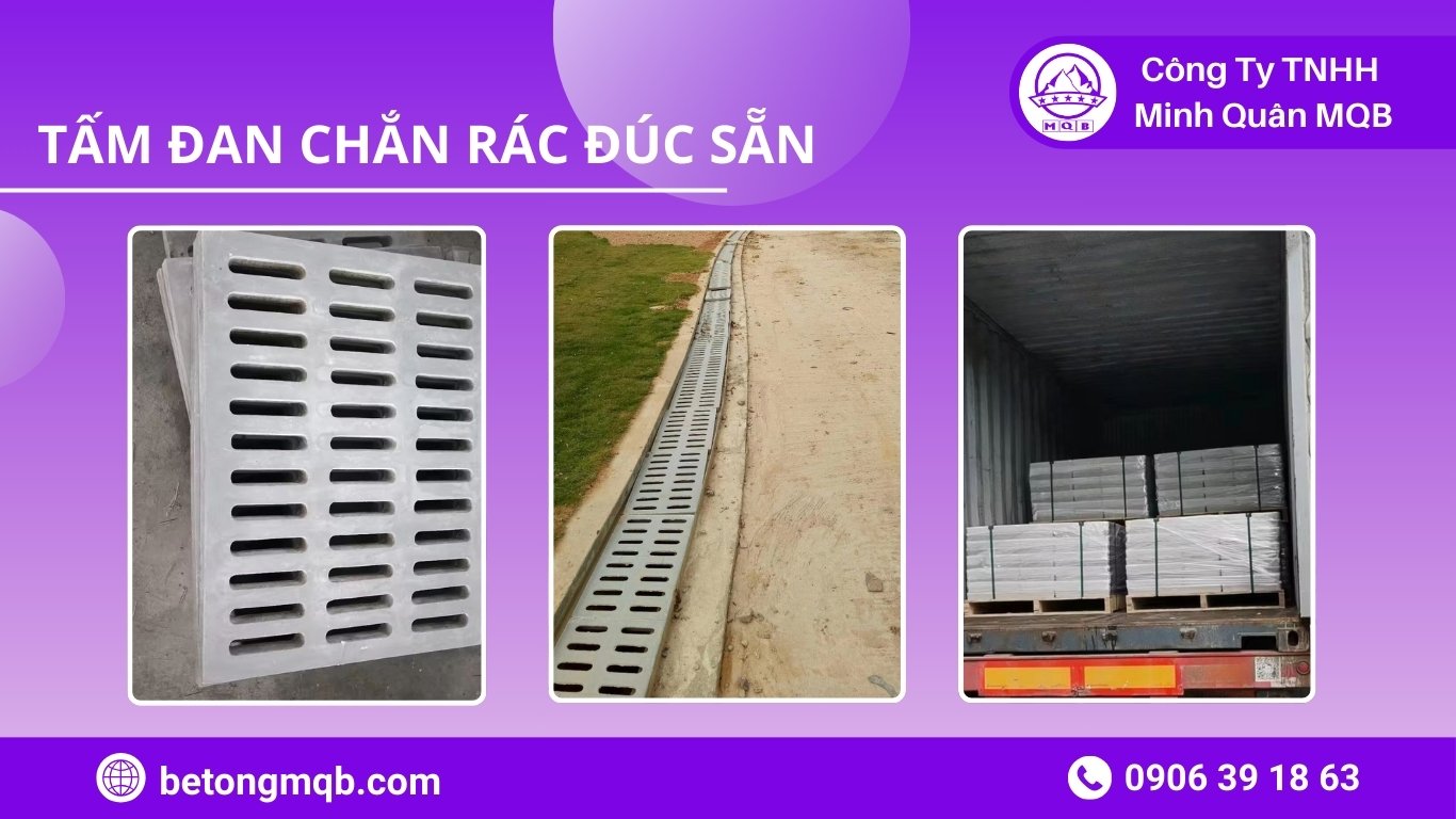 7 Lỗi Thiết Kế Khe Chắn Rác Khiến Nghẹt Rãnh Cả Tuyến | Bê Tông MQB 4 Tư vấn thiết kế khe chắn rác theo lưu lượng thoát nước và tải rác