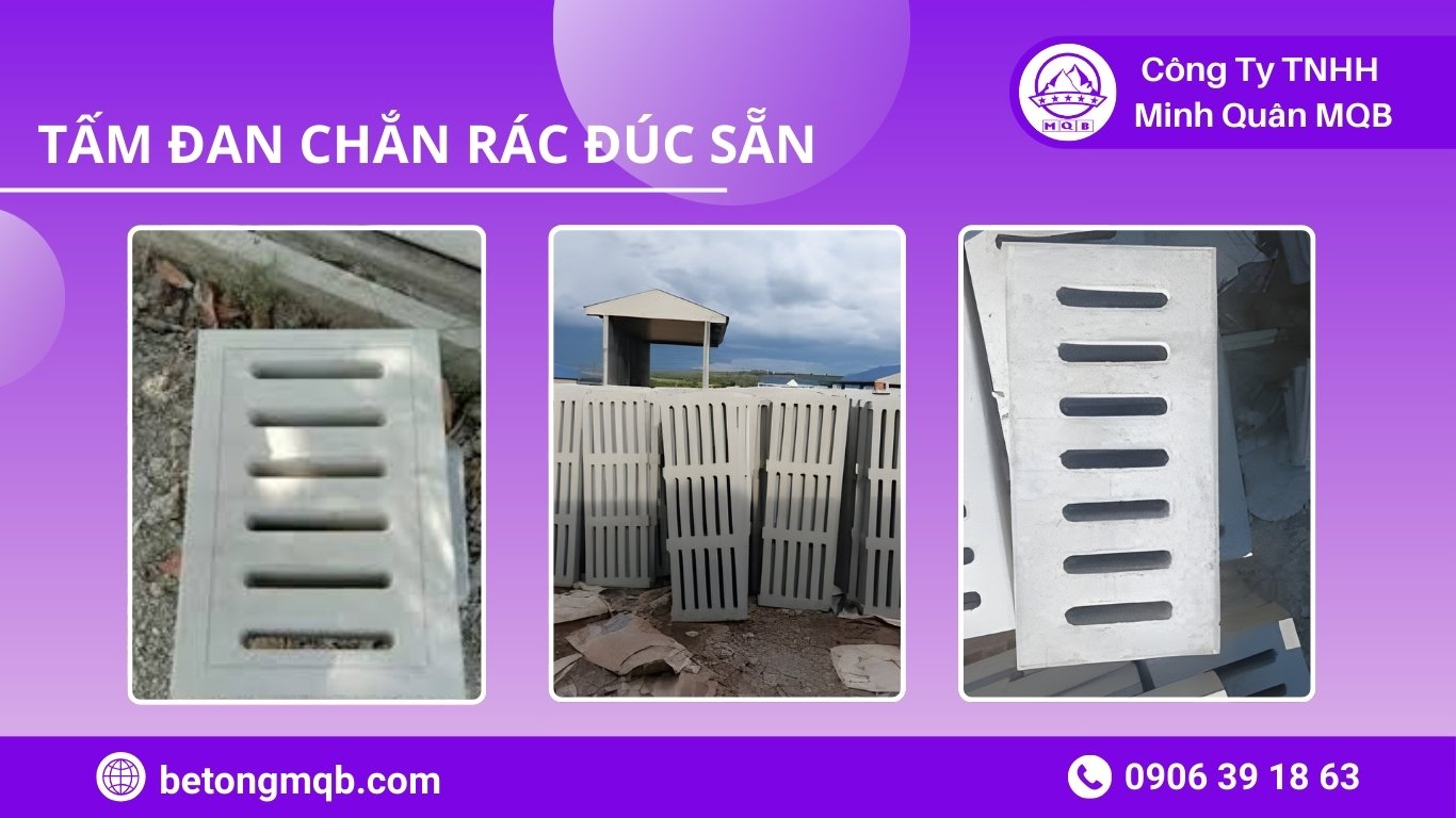 Tư vấn giải pháp tấm đan chắn rác cho hệ thống thoát nước