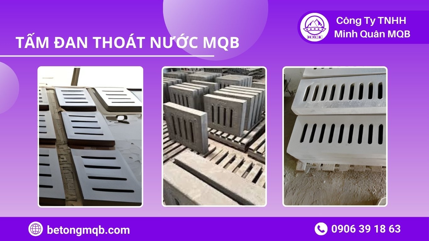 vận hành và bảo trì tấm đan thoát nước chống ngập