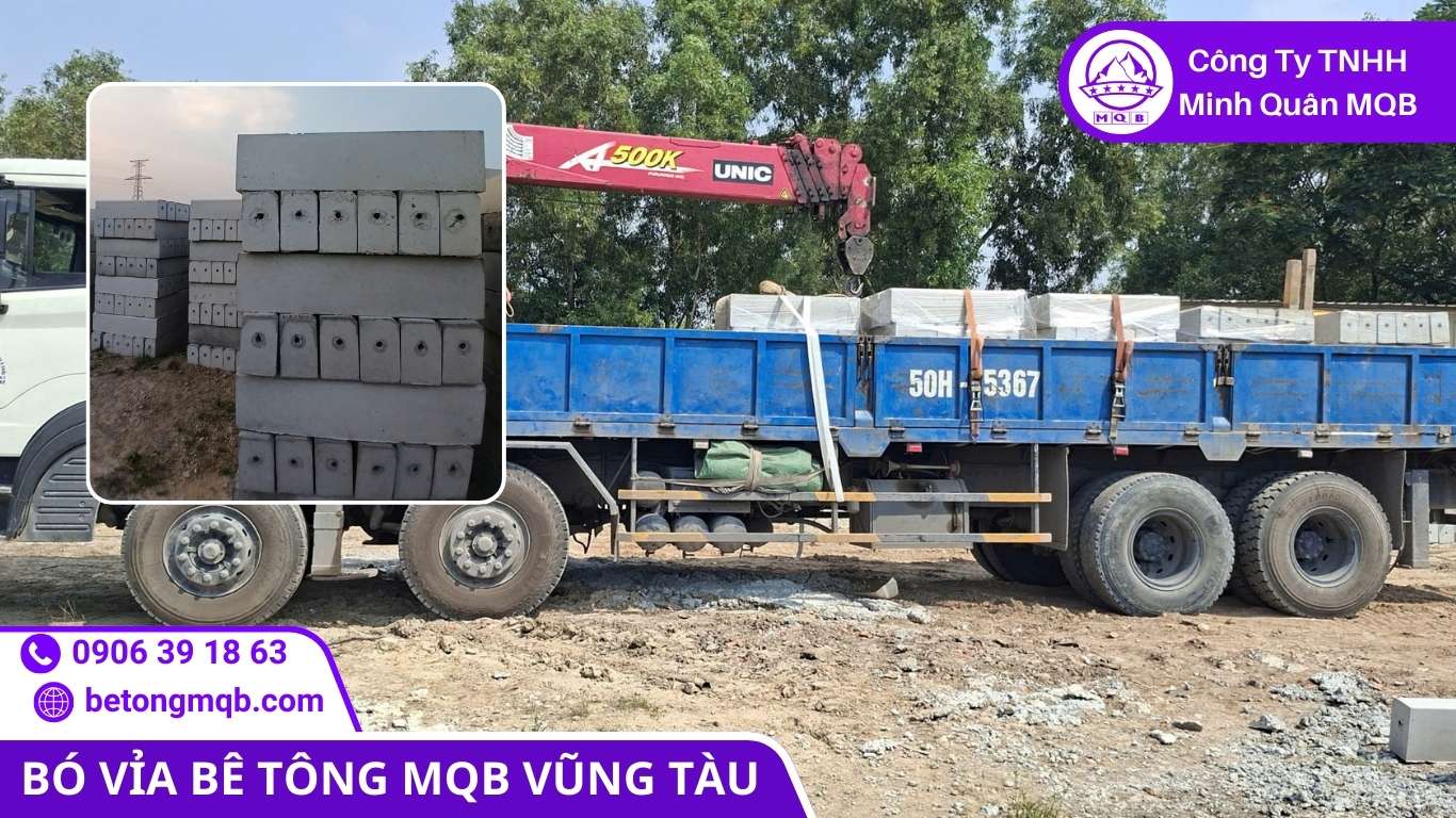 So sánh ảnh hưởng tiến độ giữa bó vỉa đúc sẵn và đổ tại chỗ