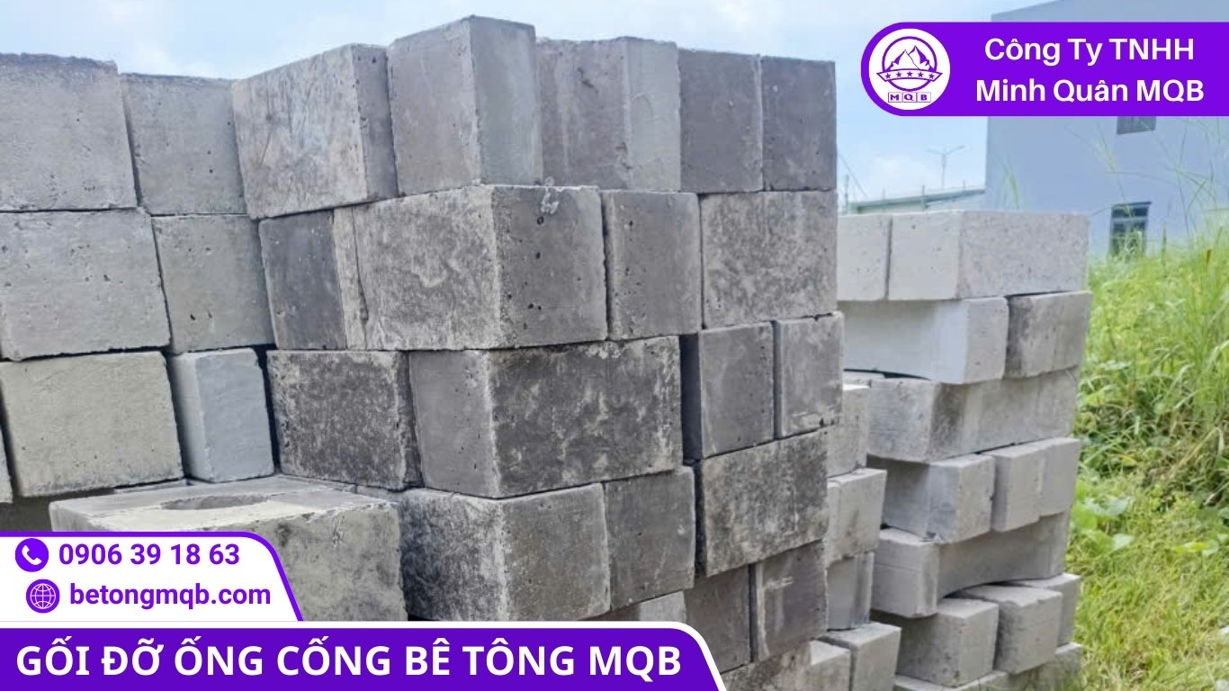 Bản vẽ cấu tạo gối cống bê tông cốt thép chịu lực theo tiêu chuẩn TCVN