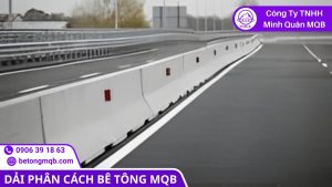 Phương án bố trí dải phân cách đô thị trên đoạn thẳng để phân luồng rõ