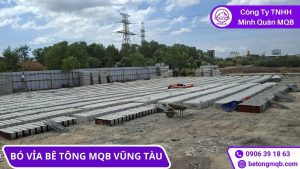 ảnh hưởng của bó vỉa bê tông đến tiến độ dự án tại Vũng Tàu