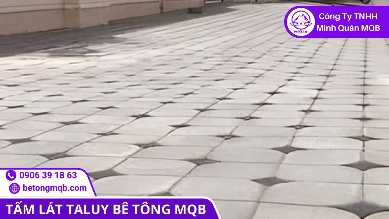 6 Lưu Ý Quan Trọng Khi Kè Mái Dốc Tấm Taluy | Bê Tông MQB 2 Cấu tạo chống xói chân taluy tại điểm tập trung dòng chảy