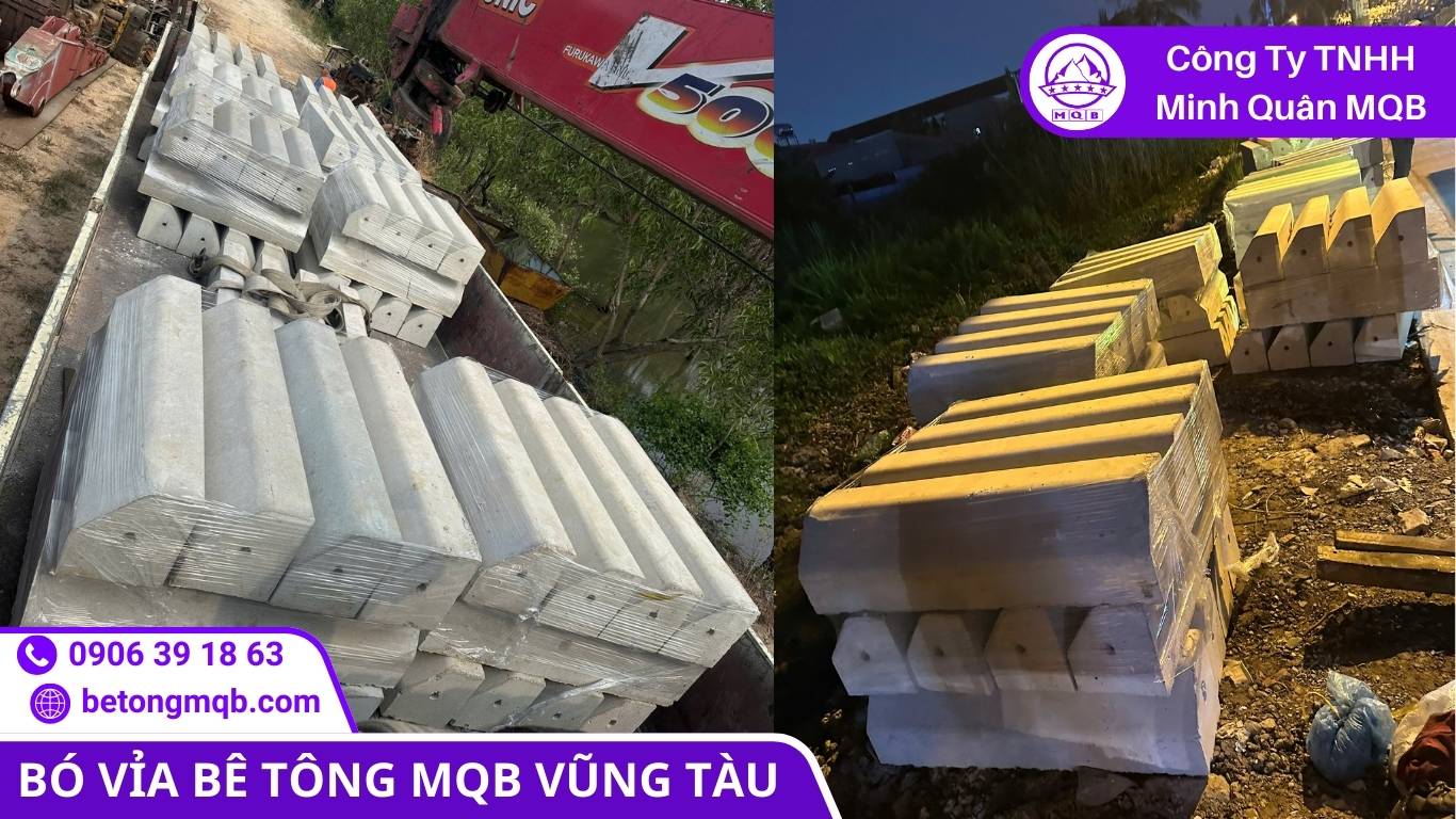 bó vỉa bê tông đúc sẵn tại Vũng Tàu