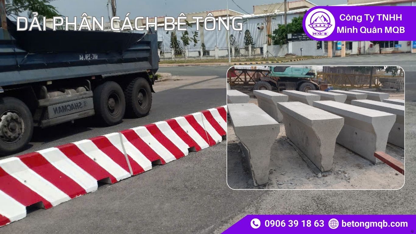 8 Tiêu Chí Chọn Dải Phân Cách Cho Tuyến Tải Trọng Lớn | Bê Tông MQB