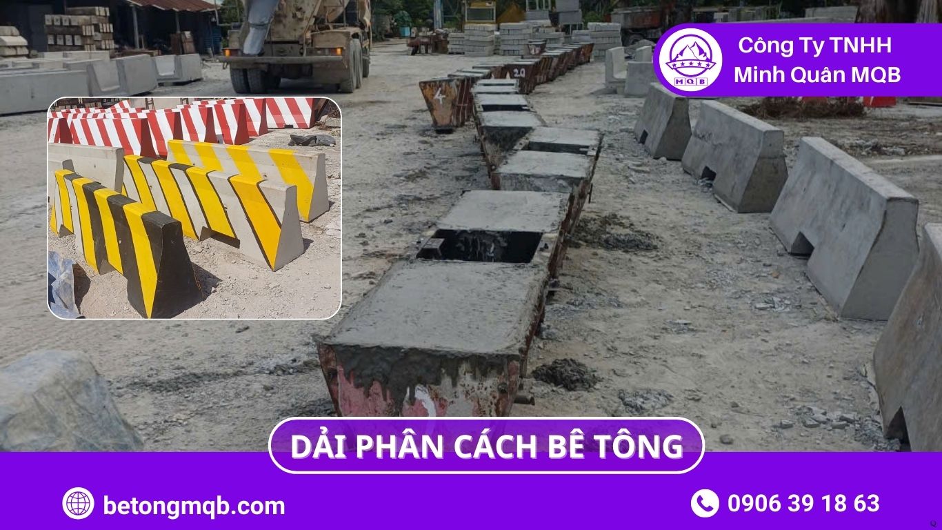 7 Lý Do Dải Phân Cách Bê Tông Đúc Sẵn Cho Đường Bộ Được Ưu Tiên Hiện Nay MQB