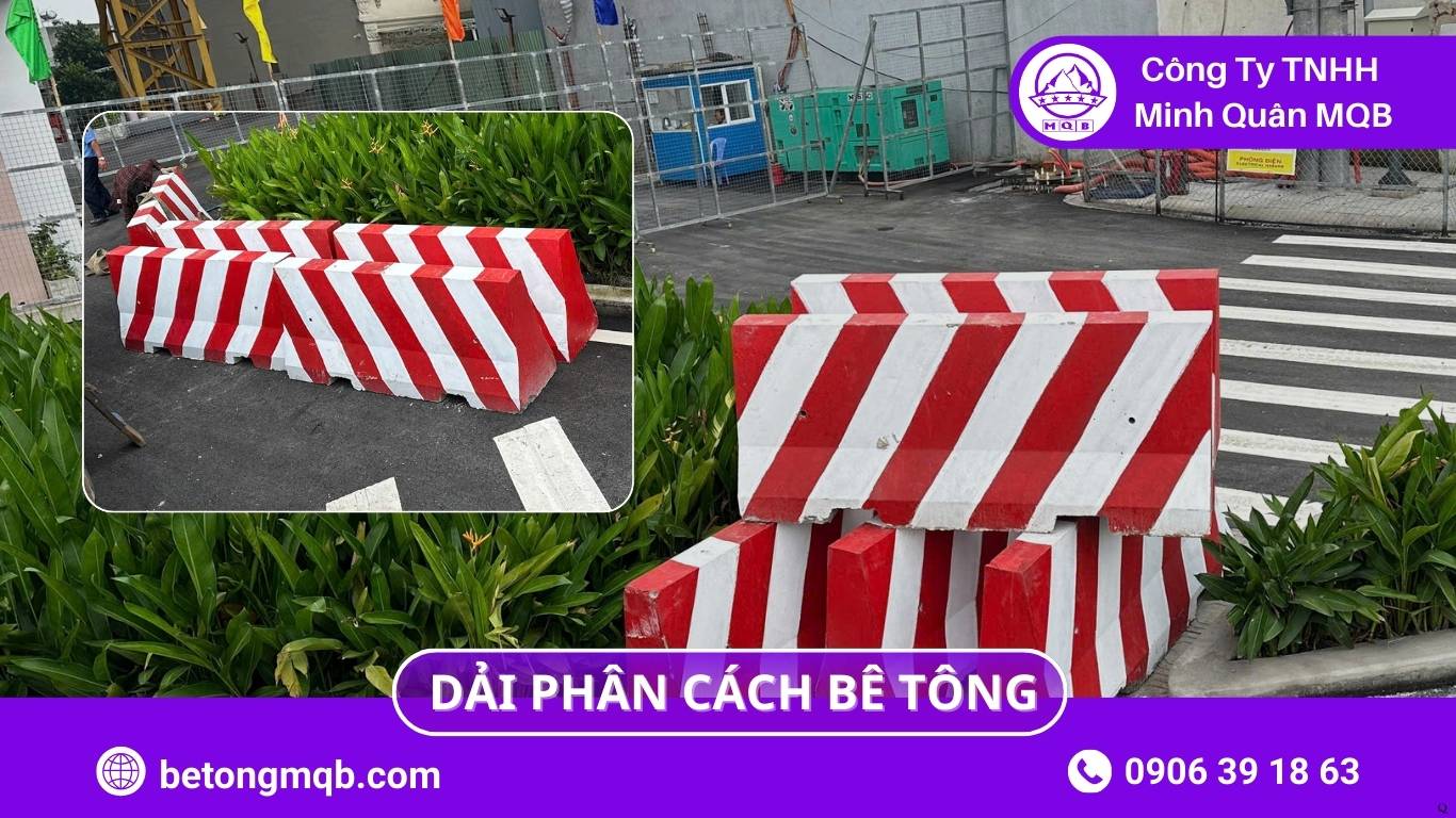 9 Lý Do Chuyển Sang Giải Pháp Dải Phân Cách Bê Tông Đúc Sẵn MQB