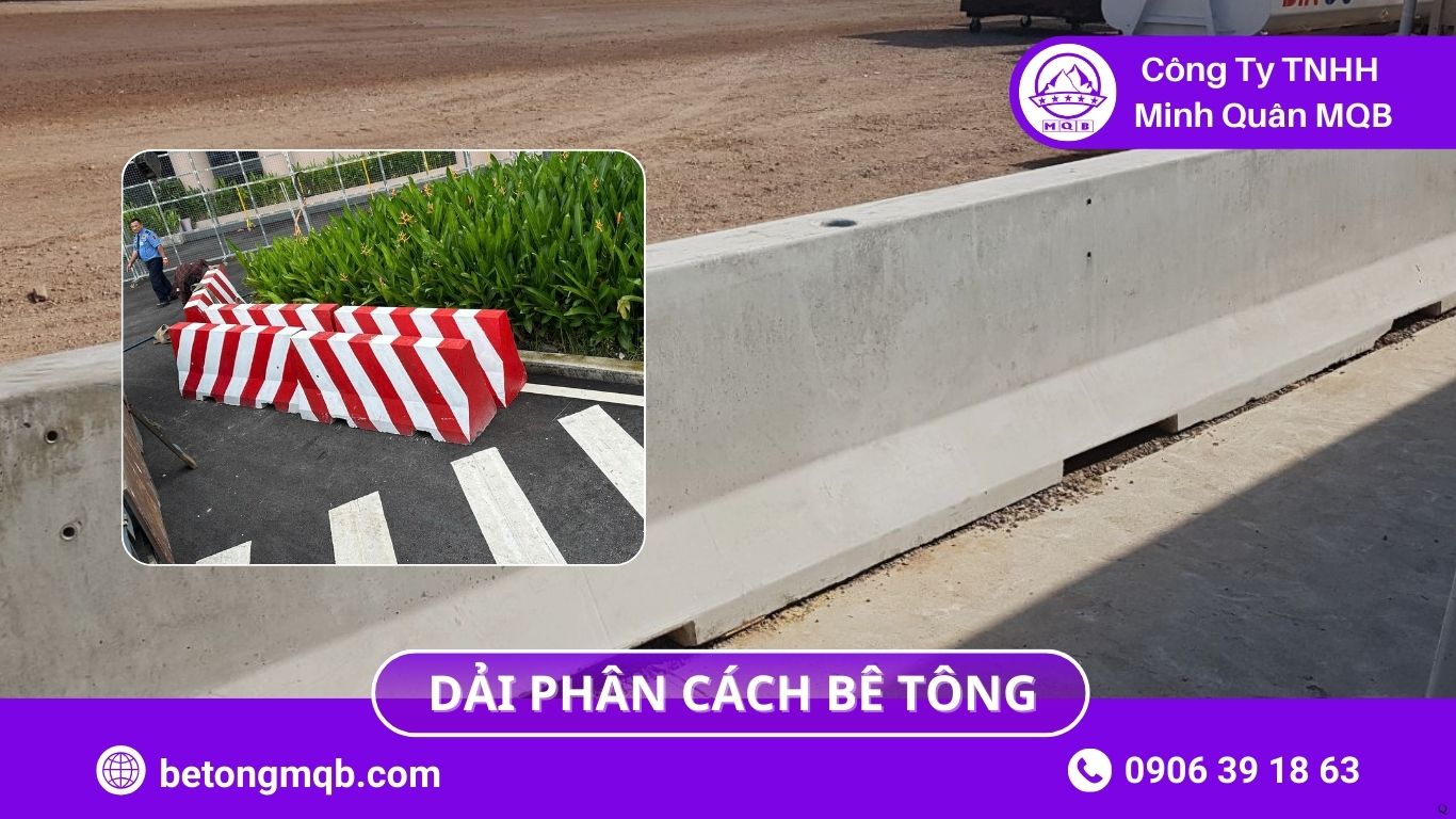 9 Lý Do Chuyển Sang Giải Pháp Dải Phân Cách Bê Tông Đúc Sẵn | Bê Tông