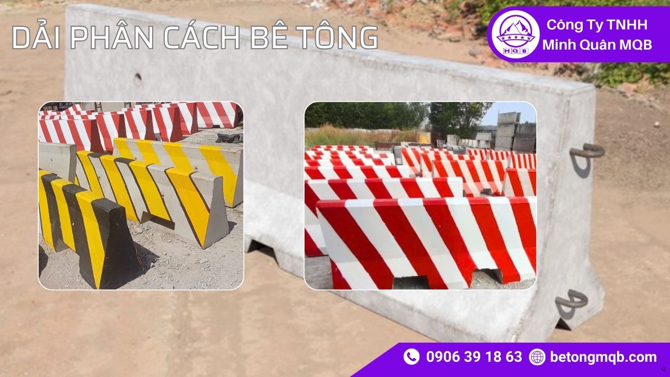 10 Điểm Kiểm Tra Khi Nghiệm Thu Dải Phân Cách Bê Tông Đúc Sẵn Trên Tuyến Dài MQB