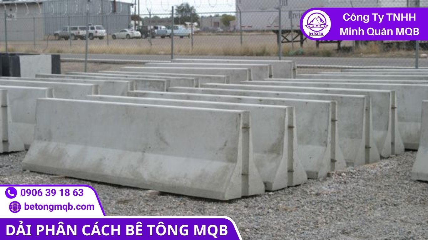 5 Lý Do Nên Dùng Dải Phân Cách Quốc Lộ | Bê Tông MQB 1 dải phân cách quốc lộ giúp phân tách hai chiều và tăng an toàn tốc độ cao