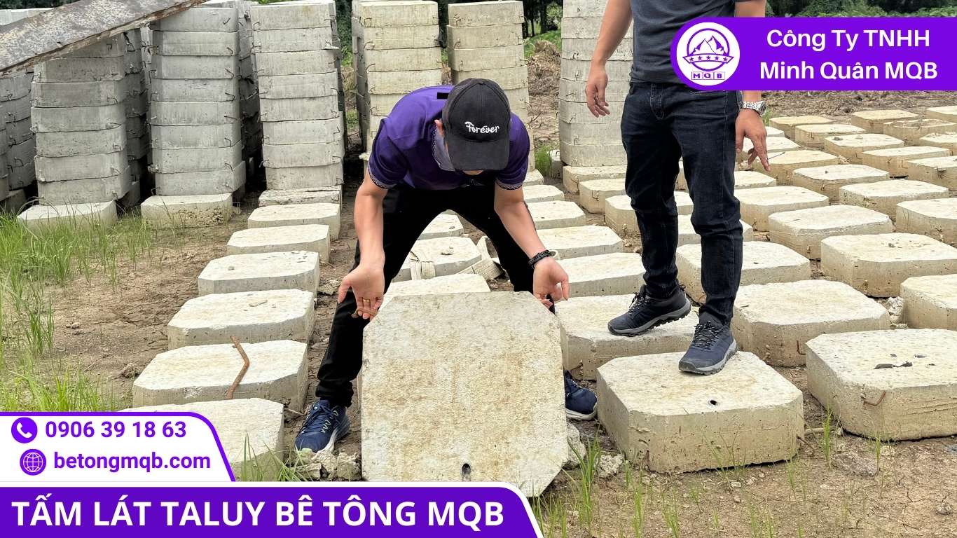 5 Tiêu Chí Nghiệm Thu Tấm Taluy Đúc Sẵn | Bê Tông MQB 3 Hồ sơ chất lượng theo lô cho tấm taluy đúc sẵn