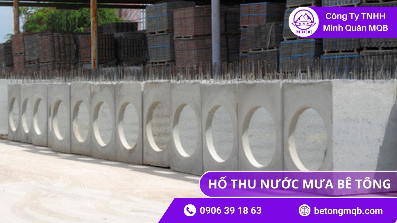 6 Bước Thi Công Hố Thu Nước Mưa Đúc Sẵn 2026 | Bê Tông MQB