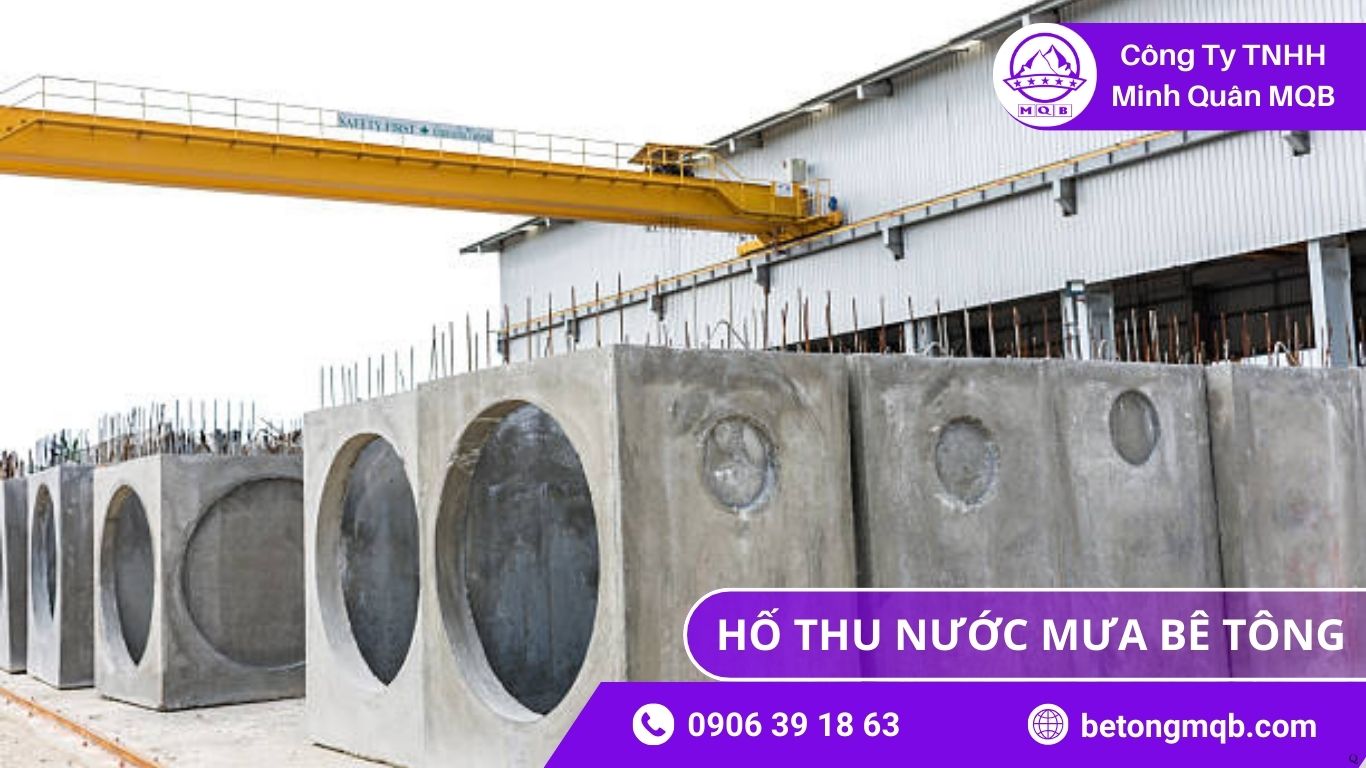 6 Bước Thi Công Hố Thu Nước Mưa Đúc Sẵn 2026 