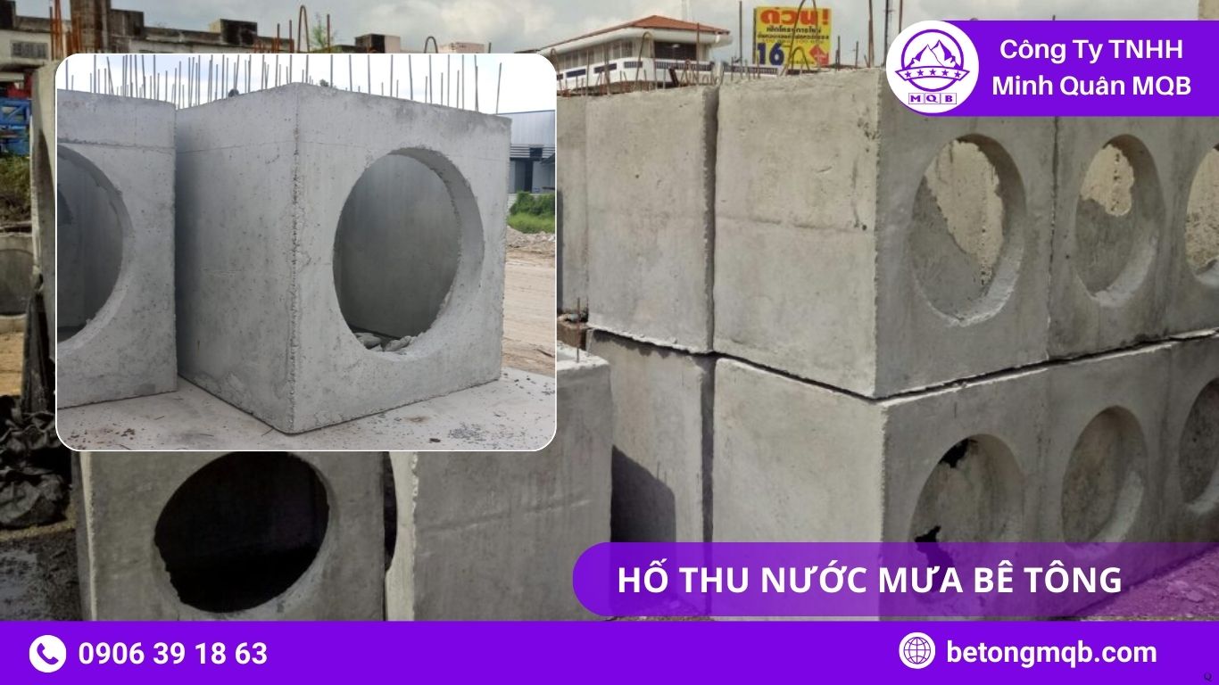 10 Chi Tiết Hố Ga Thu Mưa 2026 | Bê Tông MQB 4 10 Chi Tiết Hố Ga Thu Nước Mưa 2026 MQB