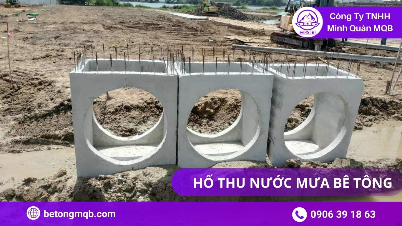 9 Lưu Ý Chọn Kích Thước Hố Thu Nước Mưa 2026 | Bê Tông MQB