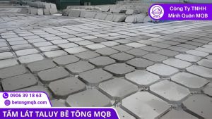 Thi công kè mái dốc tấm taluy theo tuyến để kiểm soát cao độ và mạch ghép