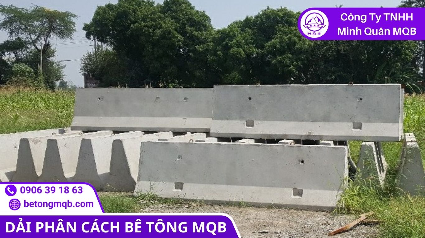 7 Lợi Ích Neo Dải Phân Cách Chống Xô Lệch | Bê Tông MQB 3 Vị trí gần nút giao cần kiểm soát chịu va chạm và chống xô lệch dải