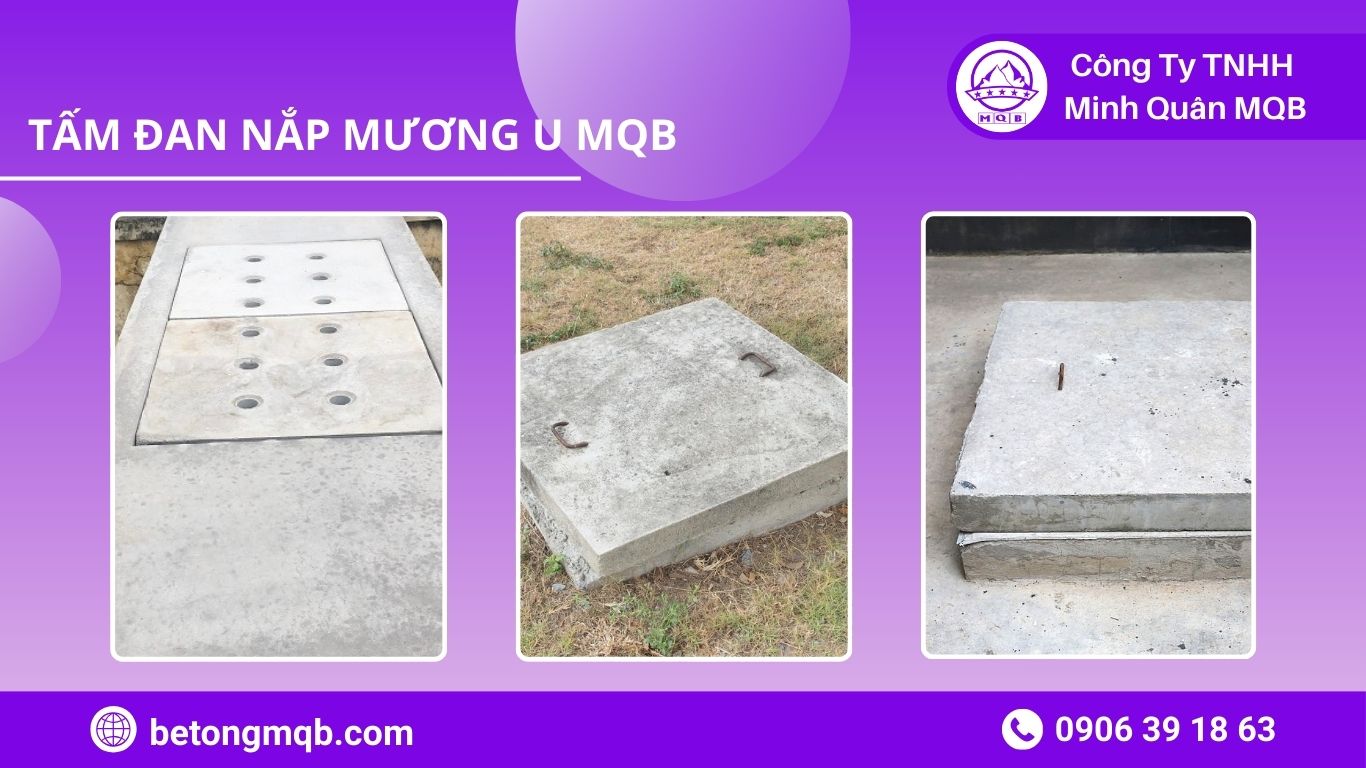 Kiểm tra gối đỡ chống kênh cho tấm đan nắp mương chữ U chống trượt