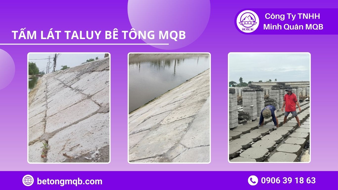 7 Tiêu Chí Chọn Tấm Lát Taluy Đạt Chuẩn | Bê Tông MQB 4 Kiểm tra kích thước và dung sai trước khi nghiệm thu taluy