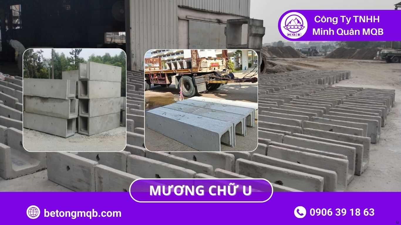 8 Tiêu Chí Chất Lượng Mương Chữ U Bê Tông MQB