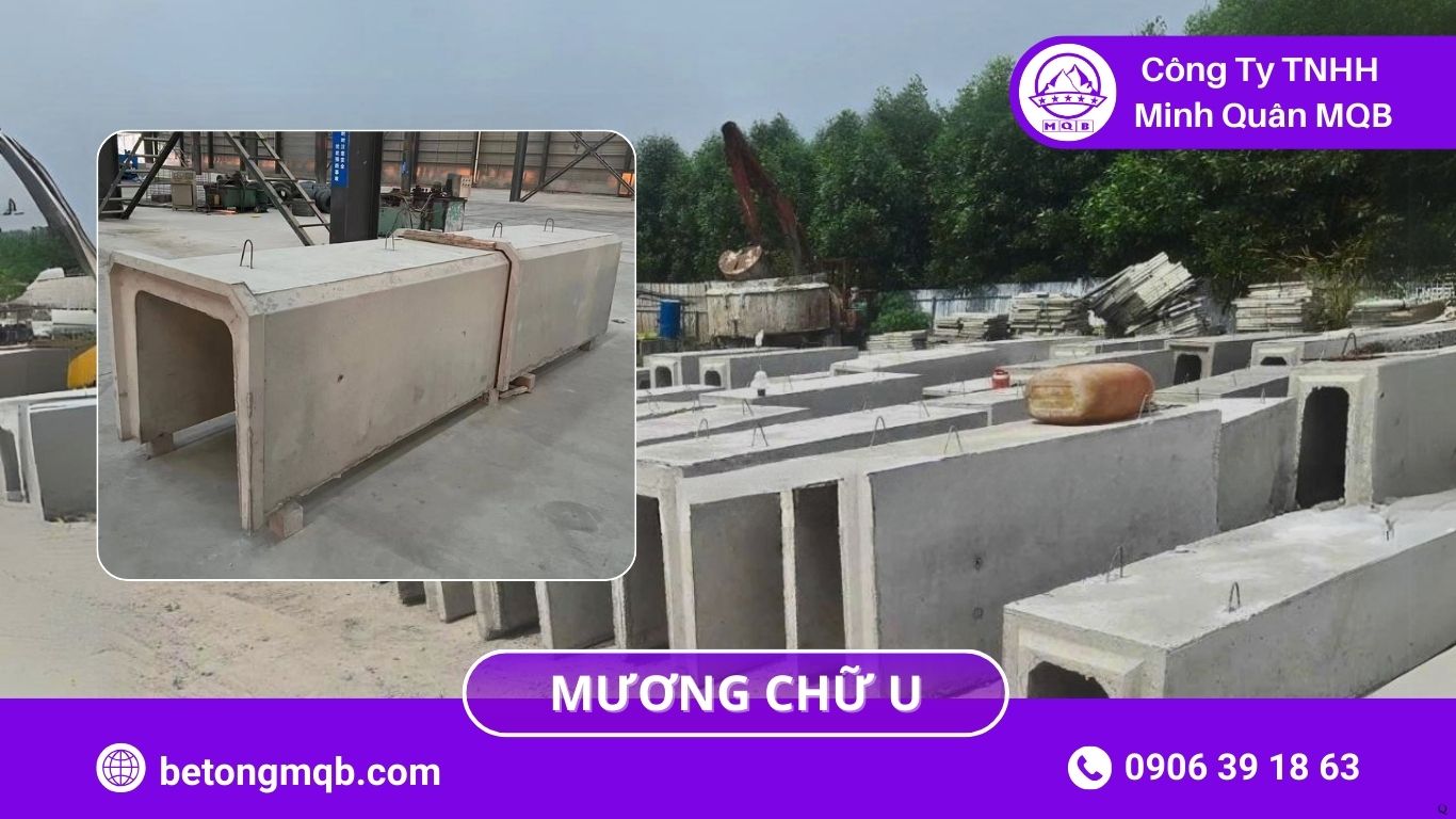 8 Tiêu Chí Chất Lượng Mương Chữ U Bê Tông 