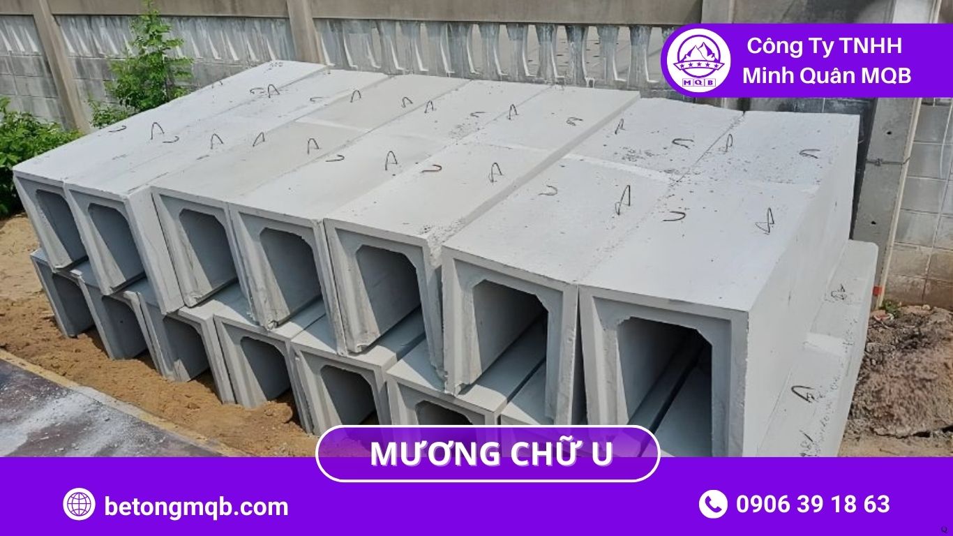 10 Kích Thước Mương Chữ U Bê Tông 2026 | Bê Tông MQB 2 10 Kích Thước Mương Chữ U Bê Tông 2026 | Bê Tông
